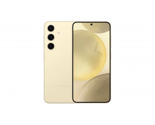 Telefonas Samsung Galaxy S24, 6.2", AMOLED, Snapdragon 8 Gen 3, RAM 8GB, 128GB, Dual SIM, 5G, 50+10+12 MP, Android 14, 4000 mAh, Gintarinė geltona