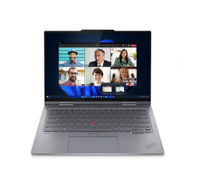 Nešiojamas kompiuteris Lenovo ThinkPad X1 2-in-1 Gen 9 Grey 14" IPS Touchscreen WUXGA 1920x1200 pixels Anti-glare Intel Core i7 ULT7-155U 16GB LPDDR5