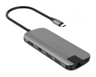 Jungčių stotelė Hyper HyperDrive Universal  USB-C 8-in-1 Hub with HDMI, MiniDP and 60 W PD Power Pass-Thru