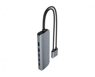 Jungčių stotelė Hyper HyperDrive VIPER 10-in-2 USB-C Hub Ethernet LAN (RJ-45) ports 1 HDMI ports quantity 2
