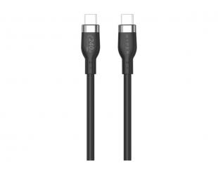Kabelis Hyper Black USB-C cable Male 24 pin USB-C 1 m Male 24 pin USB-C