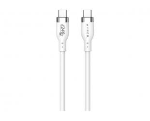 Kabelis Hyper White USB-C cable Male 24 pin USB-C 2 m Male 24 pin USB-C