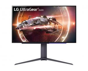 Monitorius LG UltraGear 27GS95QE-B 27 in QHD 2560x1440 at 240 Hz 1000 cd/m² 2xHDMI, DisplayPort Height, pivot (rotation), swivel, tilt None