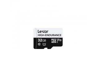 Atminties kortelė Lexar Flash Memory Card High-Endurance 32GB microSDHC Flash memory class UHS-I