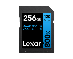 Atminties kortelė Lexar Memory Card Professional 800x PRO 256GB SDXC Flash memory class UHS-I