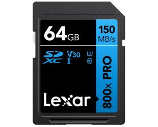 Atminties kortelė Lexar Memory Card Professional 800x PRO 64GB SDXC Flash memory class UHS-I