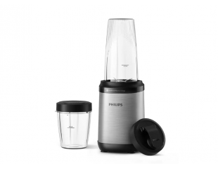 Blenderis Philips HR2765/00, 800 W, Tritan plastiko ąsotis, 0.7 + 0.5 L talpa, ledo smulkinimas, sidabrinis