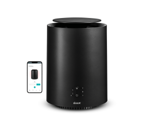 Ventiliatorius ir šildytuvas Duux Threesixty 2 Matt Black