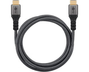 Kabelis Goobay 64993 High Speed HDMI™ Cable with Ethernet (4K@60Hz), 1 m