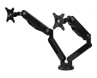 Monitoriaus laikiklis Fellowes Platinum Series Dual Monitor Arm 85.1 cmx15.2 cmx39.4 cm juoda