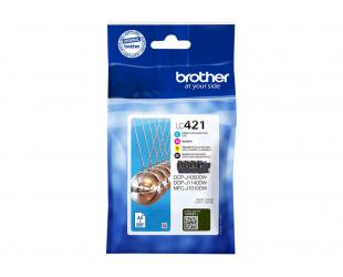 Brother Brother | 421 Value Pack | Black | Yellow | Cyan | Magenta | Ink cartridge | 200 pages