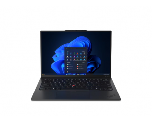 Nešiojamas kompiuteris Lenovo ThinkPad X1 Carbon Gen 12 Black 14" IPS WUXGA 1920x1200 pixels Anti-glare Intel Core i7 ULT7-155U 16GB LPDDR5x SSD 512G