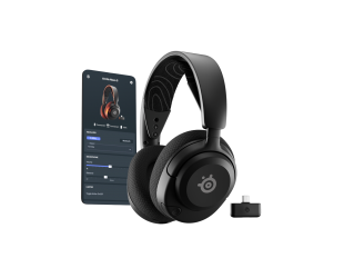 Ausinės SteelSeries Gaming Headset Arctis Nova 5 Bluetooth Over-ear Microphone Noise canceling Wireless Black