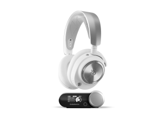 Ausinės SteelSeries Gaming Headset Arctis Nova Pro P Bluetooth Over-Ear Noise canceling Wireless White