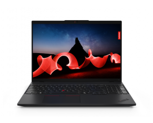 Nešiojamas kompiuteris Lenovo ThinkPad L16 Gen 1 Black 16" IPS WUXGA 1920x1200 pixels Anti-glare AMD Ryzen 7 PRO 7735U 16GB SO-DIMM DDR5 SSD 512GB AM