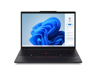 Nešiojamas kompiuteris Lenovo ThinkPad T14 Gen 5 Black 14" IPS WUXGA 1920x1200 pixels Anti-glare Intel Core U5 125U 16GB SO-DIMM DDR5 SSD 512GB Intel