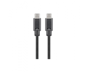 Kabelis Goobay 38872USB-C™ Cable USB 3.2 Gen 2x2, USB-PD, 5A, 0.5 m, Black