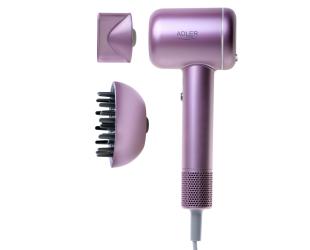 Plaukų džiovintuvas Adler Hair Dryer AD 2270p SUPERSPEED 1600 W Number of temperature settings 3 Ionic function Diffuser nozzle Purple