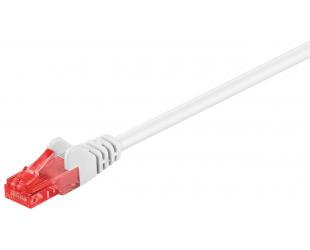 Tinklo kabelis Goobay RJ-45 3 m baltas CAT 6