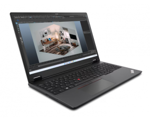Nešiojamas kompiuteris Lenovo ThinkPad P16v Gen 2 Black 16" IPS WUXGA 1920x1200 pixels Anti-glare Intel Core U7 155H 32GB SO-DIMM DDR5 SSD 1000GB NVI