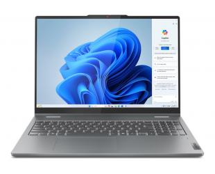 Nešiojamas kompiuteris Lenovo IdeaPad 5 2-in-1 16AHP9 Touch 16 2K AMD R5 8645HS/16GB/1TB/AMD Radeon 760M/WIN11 Home/Nordic Backlit kbd/Grey/FP/2Y Warr