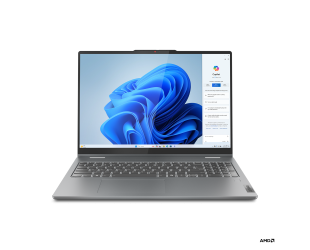 Nešiojamas kompiuteris Lenovo IdeaPad 5 2-in-1 16AHP9 Touch 16 2K AMD R5 8645HS/16GB/1TB/AMD Radeon 760M/WIN11 Home/ENG Backlit kbd/Grey/FP/2Y Warrant