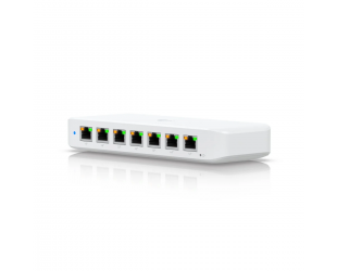Komutatorius Ubiquiti Layer 2, 8 connector GbE PoE switch with various installation options, (USW-Ultra)