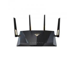 Maršrutizatorius ASUS RT-BE88U Dual-band WiFi 7 AiMesh Extendable Performance Router | ASUS RT-BE88U - wireless router - Wi-Fi 7 - desktop | 9-port sw