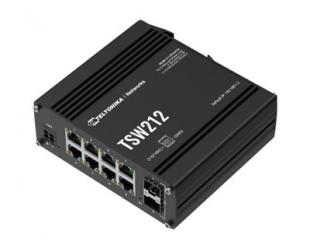 Komutatorius Teltonika TSW212 L2 managed Switch 8 10/100/1000, 2 SFP ports