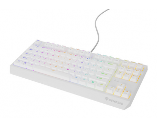 Klaviatūra THOR 230 | Mechanical Gaming Keyboard | Wired | US | White | USB Type-A | Outemu Brown