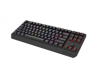 Klaviatūra THOR 230 | Mechanical Gaming Keyboard | Wireless | US | Black | 2.4 GHz, Bluetooth, USB | Outemu Red