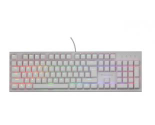 Klaviatūra THOR 303 | Mechanical Gaming Keyboard | Wired | US | White | USB Type-A | Outemu Peach Silent