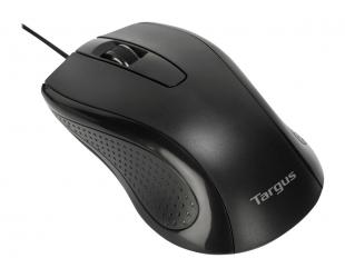 Pelė Targus Full-Size Optical Antimicrobial Wired Mouse | Mouse | Full-Size Optical Antimicrobial | Wired | Black