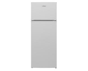 Šaldytuvas Goddess GODRDD0144GW8AE, Refrigerator, E, Free standing, Double door, Height 144 cm, Net fridge 171 L, Net freezer 42 L, White