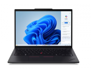 Nešiojamas kompiuteris ThinkPad T14 | Black | 14" | IPS | WUXGA | 1920x1200 pixels | Anti-glare | AMD Ryzen 5 PRO | 8540U | 16GB | SO-DIMM DDR5 | SSD