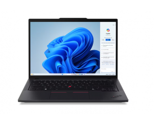 Nešiojamas kompiuteris ThinkPad T14 | Black | 14" | IPS | WUXGA | 1920x1200 pixels | Anti-glare | Intel Core U7 | 155U | 64GB | SO-DIMM DDR5 | SSD 100