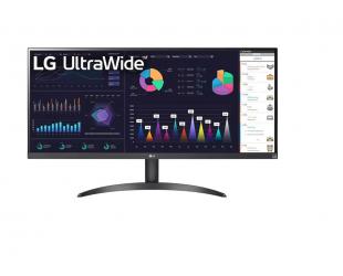 Monitorius LG 34WQ500-B, IPS, UWFHD 2560x1080 100 Hz, HDMI, DisplayPort, Tilt.