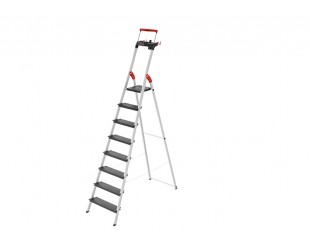 Kopėčios Hailo L100 TopLine 8050-807 Aliuminis Juoda