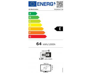 Televizorius Smart TV | 55QNED87T3B | 55" | 140 cm | 4K UHD (2160p) | webOS