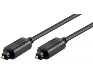 Kabelis Goobay 51223 TOSLINK Cable 5 m, Black