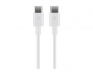 Krovimo ir sinchronizavimo kabelis Goobay USB-C 2 m baltas