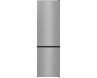 Šaldytuvas Gorenje NRK6202ES4 Refrigerator, E, Free standing, Combi, Height 200 cm, Net Fridge 235 L, Net Freezer 96 L, Grey