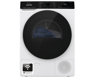 Džiovyklė Gorenje Dryer Machine DPNA83WIFI, A+++, Front loading, 8 kg, Heat pump, Depth 62.5 cm, White