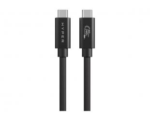 Kabelis Hyper USB-C 1.2 m Juodas