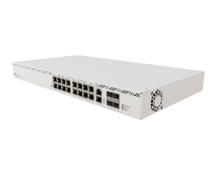 Maršrutizatorius MikroTik Cloud Router Switch CRS320-8P-8B-4S+RM with RouterOS v7, 2U rackmount Enclosure