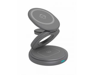 Įkrovimo stovas Raidsonic Icy Box IB-SH101-CH Aliuminis