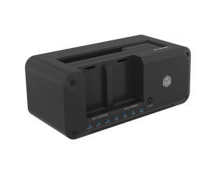 Jungčių stotelė Raidsonic HDD / SSD 2.5" / 3.5" M.2 M.2 NVMe Card / SATA 6Gb/s
