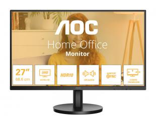 Monitorius AOC U27B3A 27" IPS 3840x2160/16:9/350cd/m2/4ms DP, HDMI, Headphone out