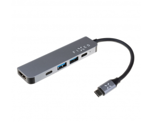 USB-C HUB Fixed FIXHU-MN-GR Gray