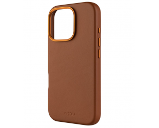 Dėklas FIXED MagLeather Apple iPhone 16 Pro Ruda